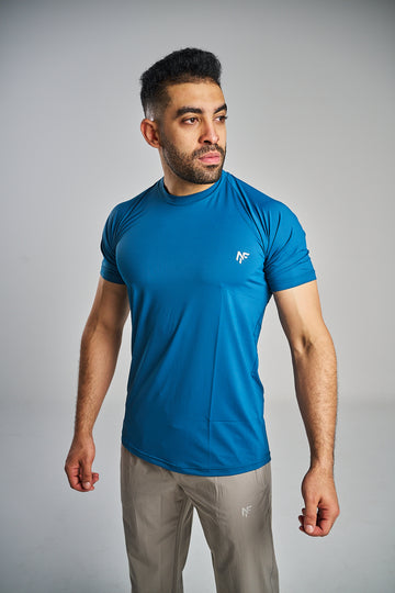 Men's Performance Training T-Shirt – Royal Blue