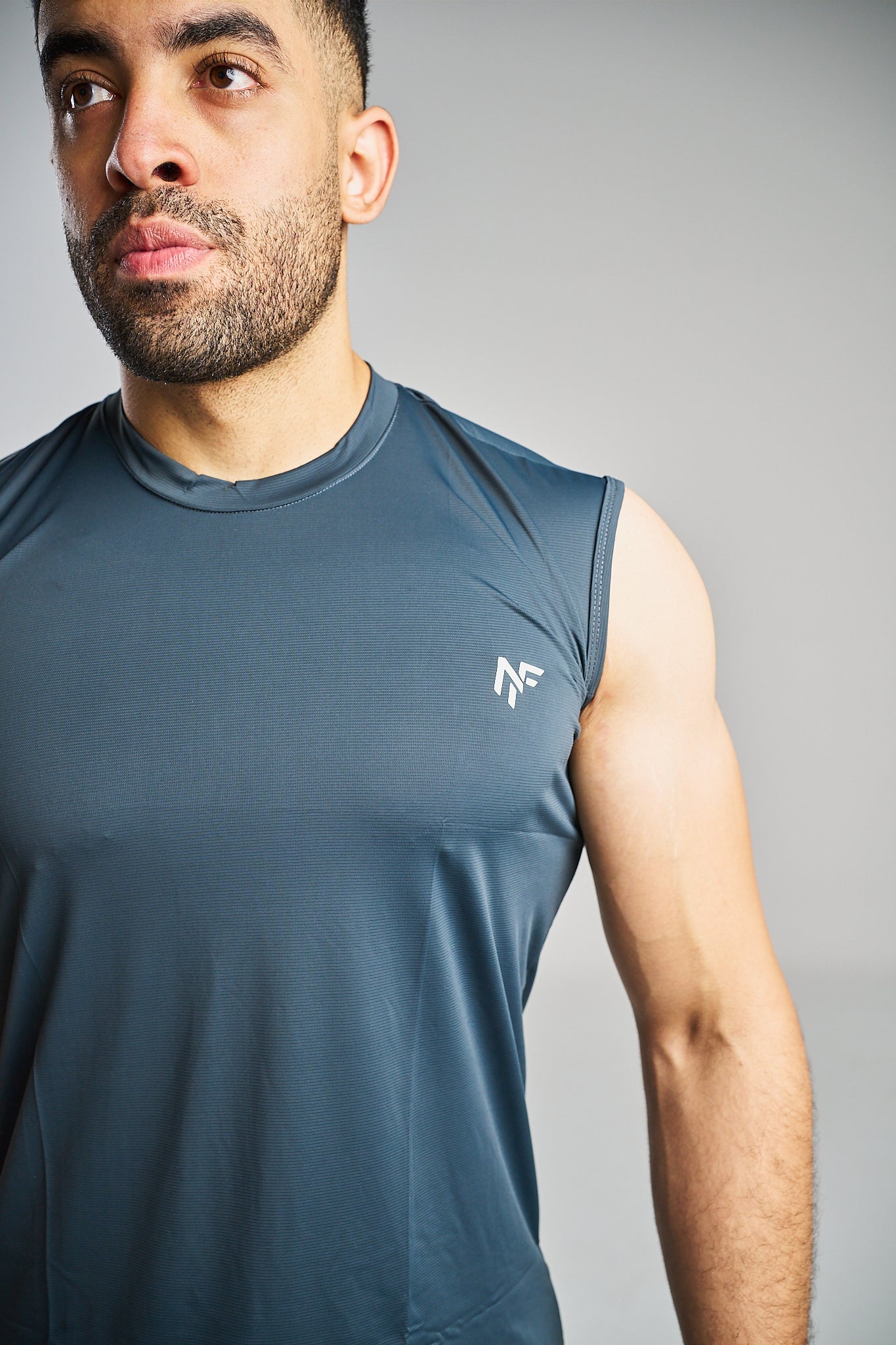 Men's Performance Training T-Shirt – Slate Blue