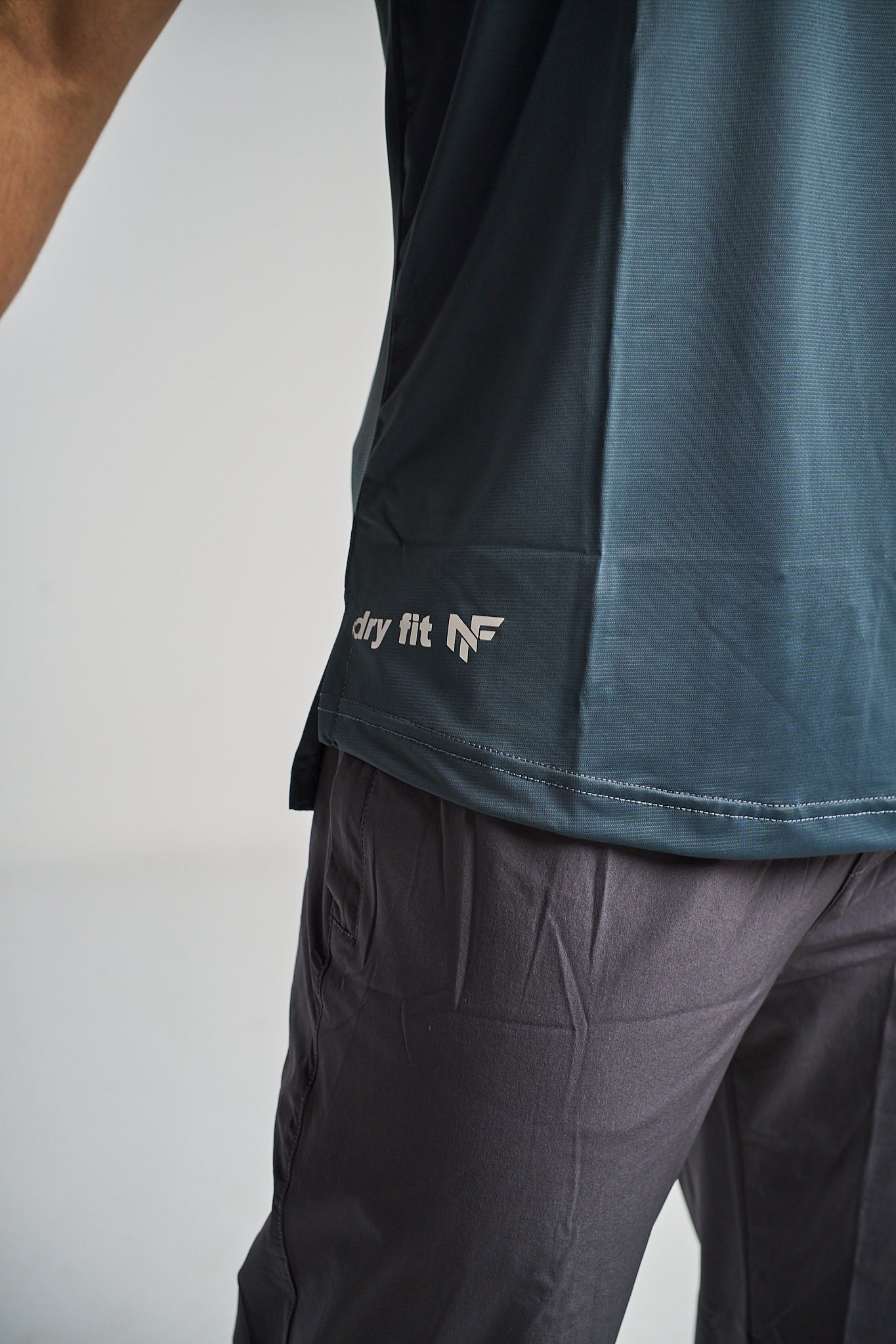 Men's Performance Training T-Shirt – Steel Blue