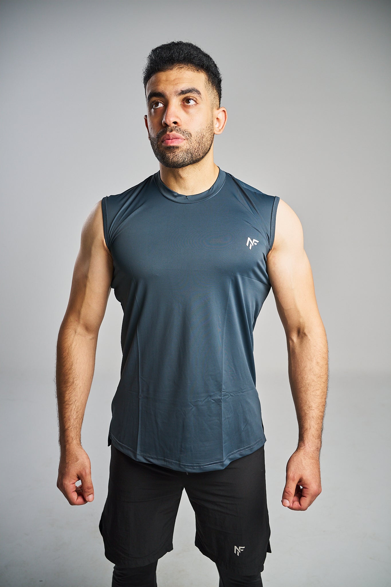 Men's Performance Training T-Shirt – Slate Blue