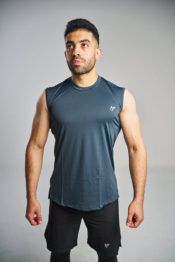 Men's Performance Training T-Shirt – Slate Blue