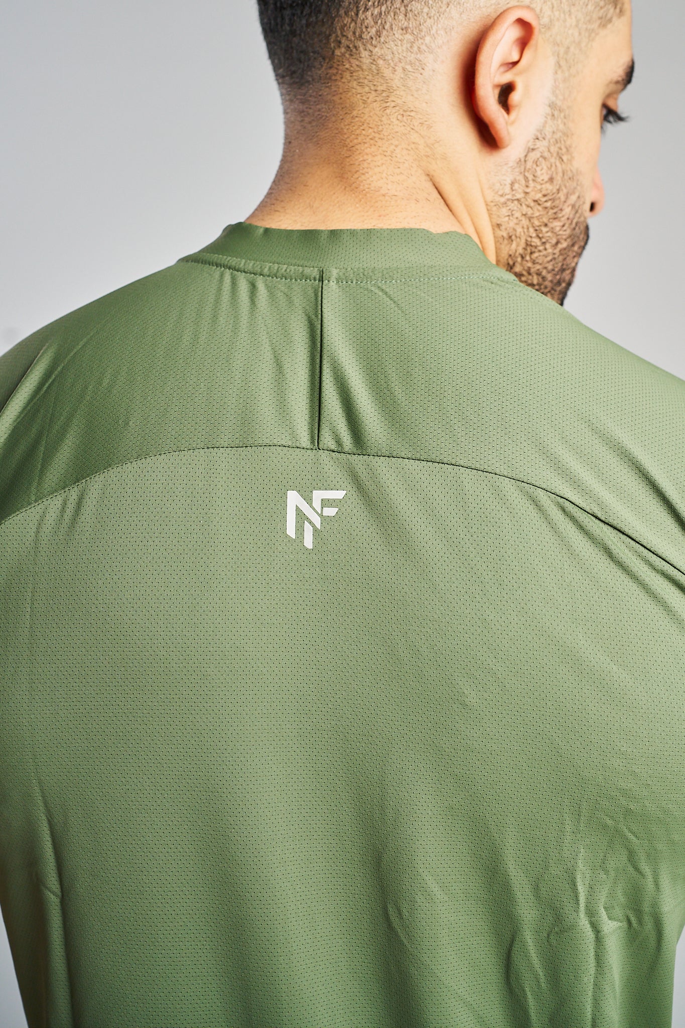 Men's Performance Training T-Shirt – Olive Green