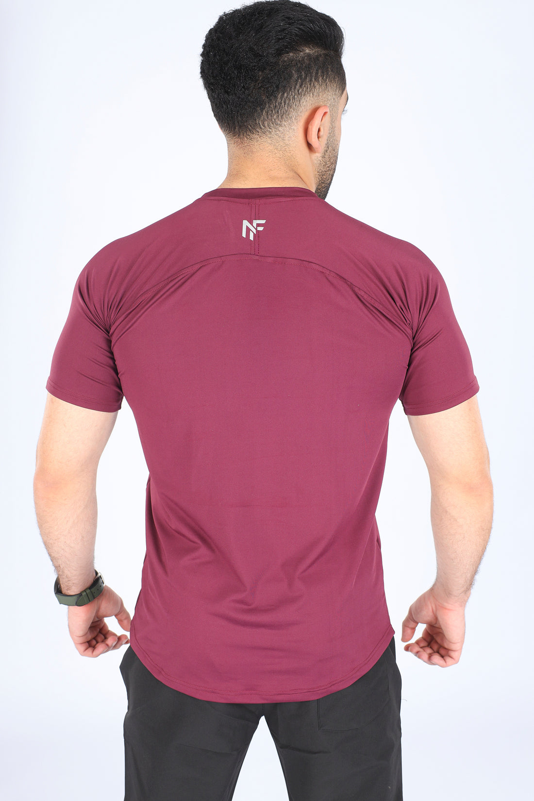 Men's Performance Training T-Shirt – Burgundy